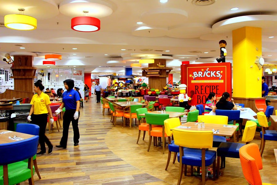 Bricks Bite Restaurant at Legoland Waterpark